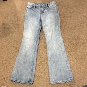 Brandy Melville blue bootcut jeans